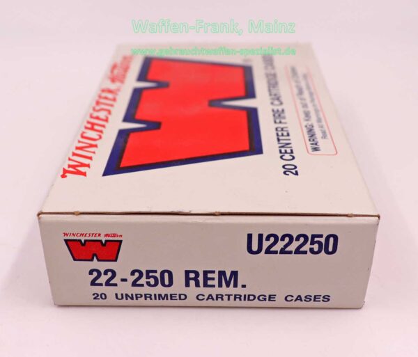Winchester - USA Langwaffenhülsen .22-250 Rem.