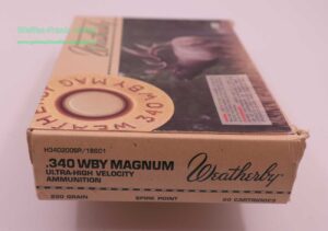 Büchsenpatronen .340WBY.Mag