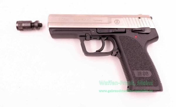 Röhm - Sontheim/Brenz Mod. RG 96 Nickel (Match) 9mmP.A.K. – Bild 2