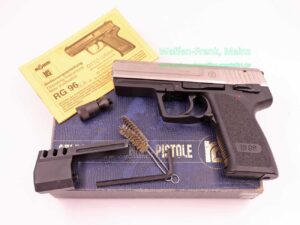 Röhm - Sontheim/Brenz Mod. RG 96 Nickel (Match) 9mmP.A.K.