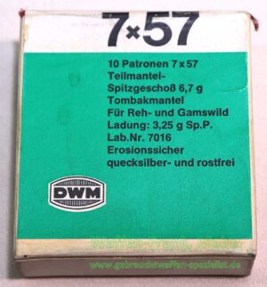 Büchsenpatronen 7x57