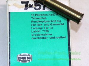 DWM, Karlsruhe Büchsenpatronen 7x57R