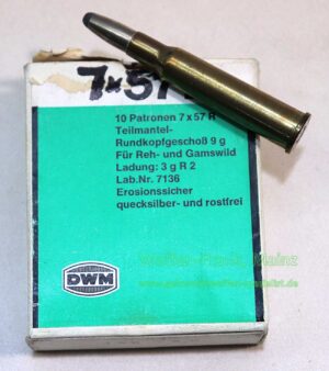 Büchsenpatronen 7x57R