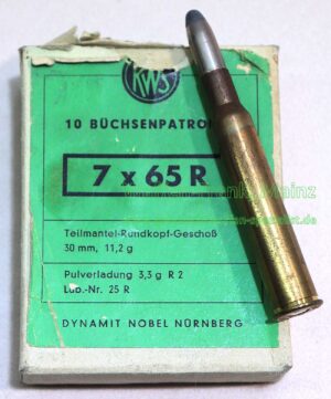 Büchsenpatronen 7x65R