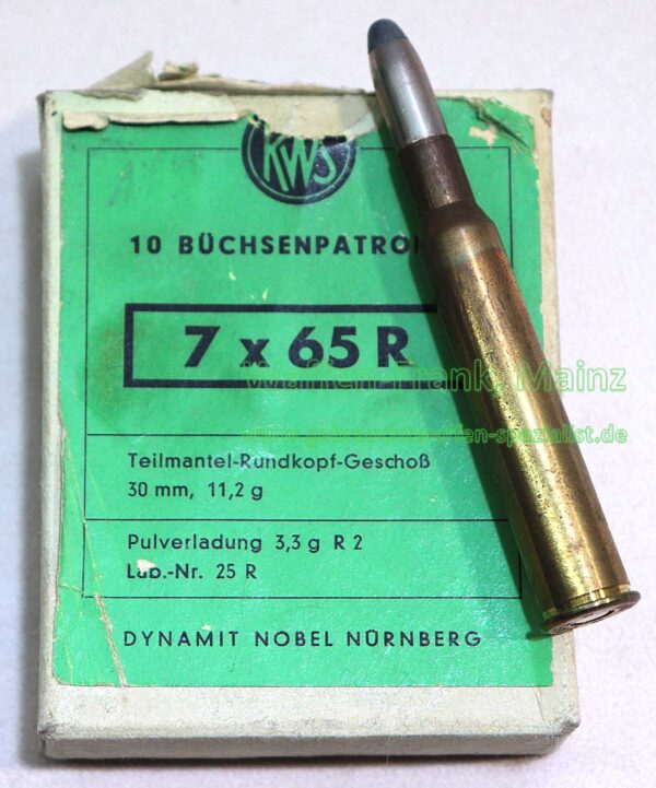 Büchsenpatronen 7x65R