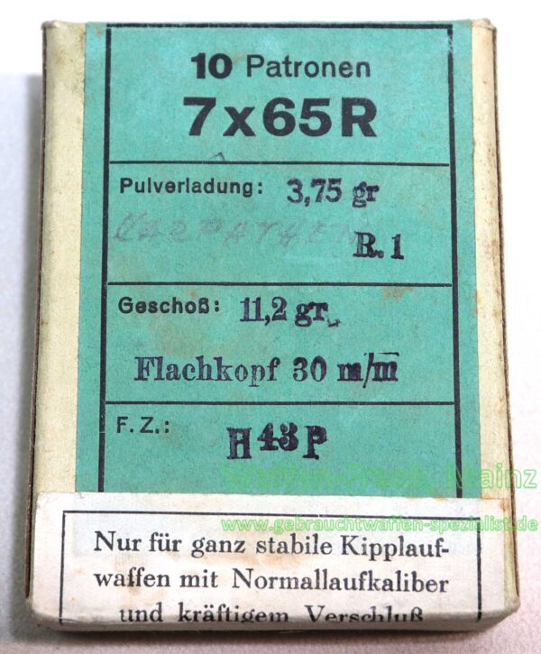 Büchsenpatronen 7x65R – Bild 2