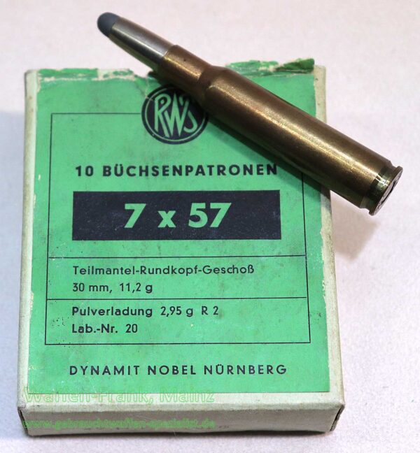 Büchsenpatronen 7x57