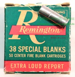 Revolverpatronen .38 Spec./Blanks/Platz