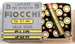 Revolverpatronen 5,7 mm Velo Dog