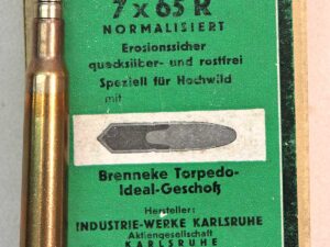 DWM, Karlsruhe Büchsenpatronen 7x65R