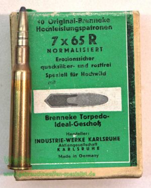 Büchsenpatronen 7x65R