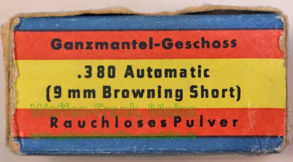 Pistolenpatronen 9 mm/kurz/9x17/.380 ACP – Bild 2