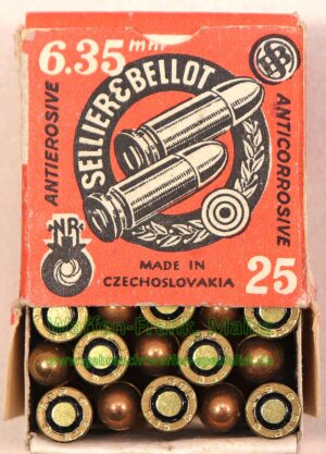 Pistolenpatronen 6,35 mm/.25 ACP