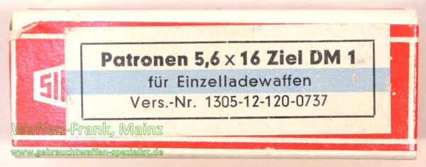 Büchsenpatronen .22 lr /5,6x16 Ziel DM 1 – Bild 2