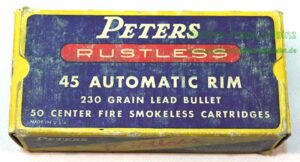 Revolverpatronen .45 AUTO. RIM