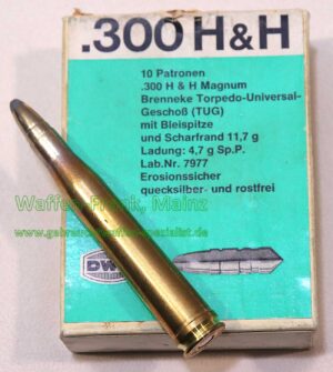 Büchsenpatronen .300 H&H Mag