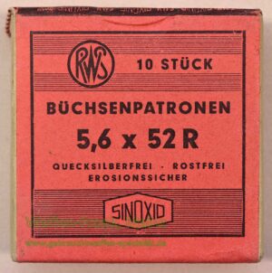 Büchsenpatronen 5,6x52R