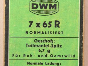 DWM, Karlsruhe Büchsenpatronen 7x65R