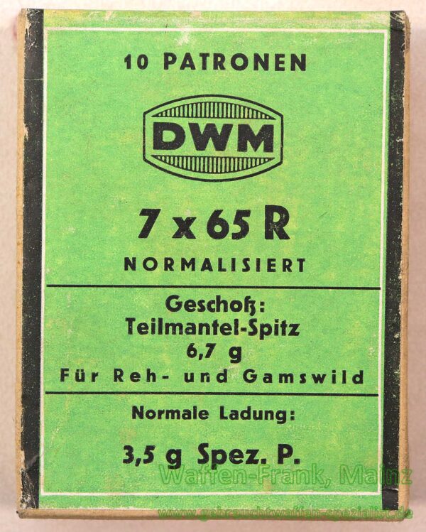 Büchsenpatronen 7x65R