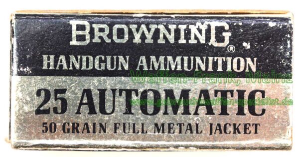 Pistolenpatronen 6,35 mm Brow. – Bild 2