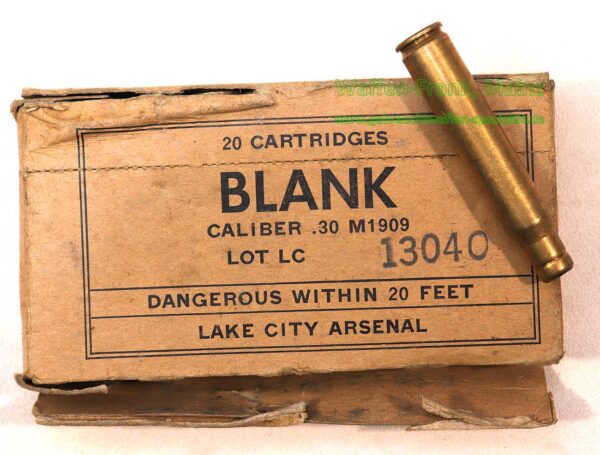 Büchsenpatronen .30-06 (.30 M 1909)/Blank