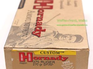 Hornady / USA Büchsenpatronen/ Custom .375 Ruger