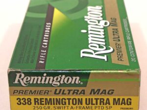 Remington - USA Büchsenpatronen /Premier .338Rem Ultra Mag