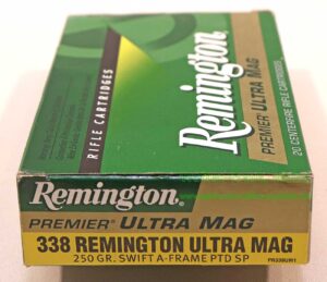 Büchsenpatronen /Premier .338Rem Ultra Mag