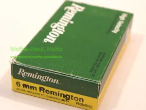 Remington - USA Büchsenpatronen 6mmRem