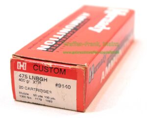 Revolverpatronen  Ammunition .475 LNBGH