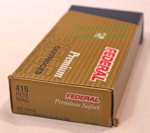 Büchsenpatronen Premium Safari .416RemMag