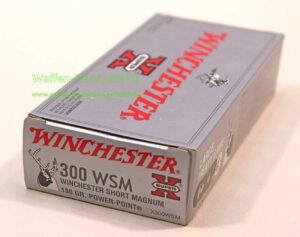 Büchsenpatronen .300 WSM