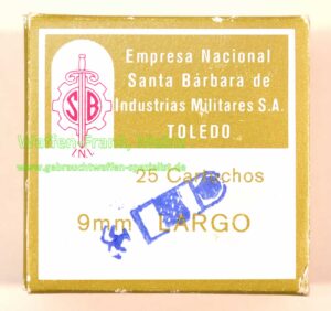 Pistolenpatronen 9 mm LARGO/9x23