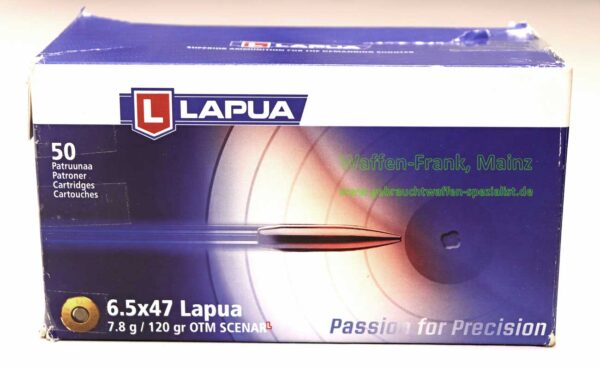 Büchsenpatronen 6,5x47Lapua