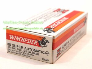 Winchester - USA Pistolenpatronen .38 SUPER AUTO.