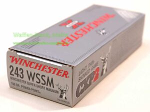 Winchester - USA Büchsenpatronen .243 WSSM