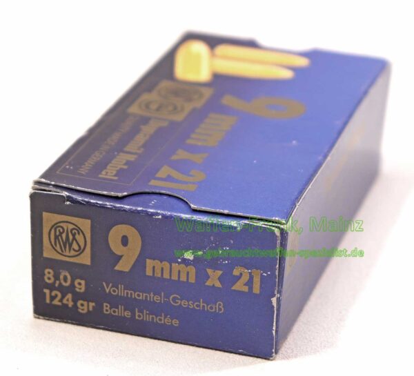 Pistolenpatronen 9mmx21