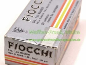Fiocchi - Italien Pistolenpatronen 7,63mm Mauser