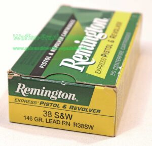 Revolverpatronen .38 S&W