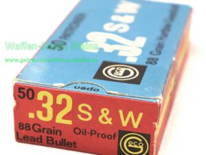 Geco - Fürth Pistolenpatronen .32 S&W short