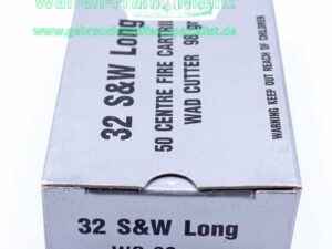 Leader, Made in Europe Revolver/Pisolenmunition .32S&Wlong/WC 58grs.