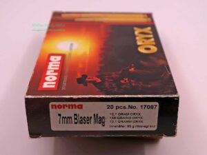 Norma Büchsenpatronen 7mm Blaser Mag