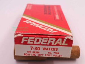 Federal / USA Büchsenpatronen 7-30Waters