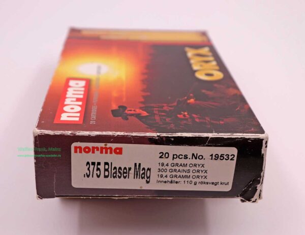 Büchsenpatronen .375Blaser Mag