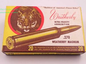 Weatherby - USA Büchsenpatronen .270WBY.Mag