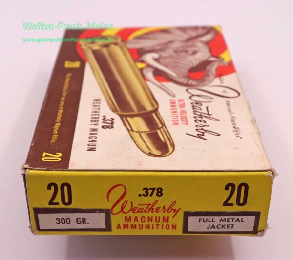 Büchsenpatronen .378WBY.Mag