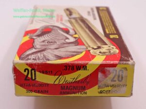 Weatherby - USA Büchsenpatronen .378WBY.Mag