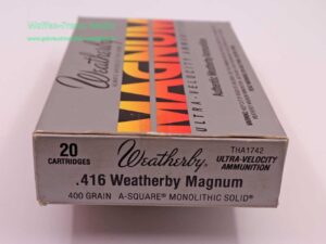 Weatherby - USA Büchsenpatronen .416WBY.Mag