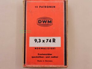 DWM, Berlin Büchsenpatronen 9,3x74R