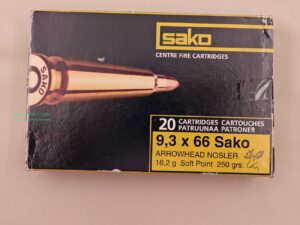 Sako - Finnland Büchsenpatronen 9,3x66Sako/.370SakoMag